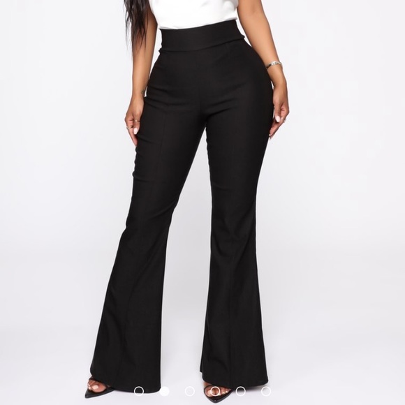 Fashion Nova Denim - NWT Fashion Nova Top Notch Flare pants Sz M